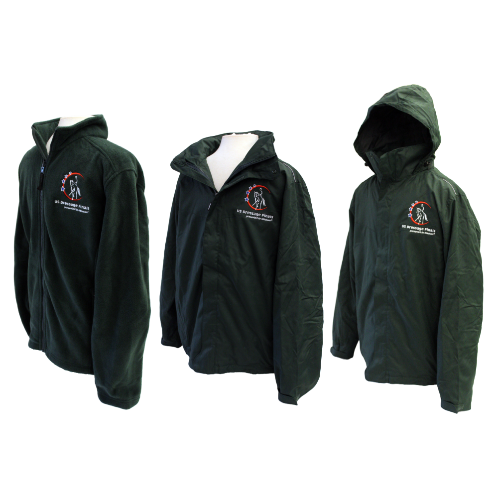 Men's 3-in-1 Jacket (Forest Green)