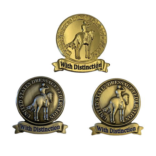 Rider Lapel Pins With Distinction