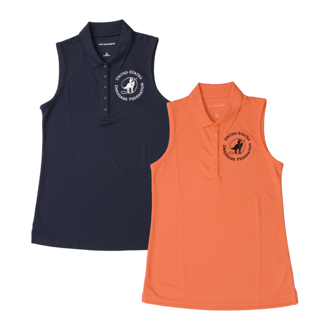 Women's UV Micro-Mesh Sleeveless Polo