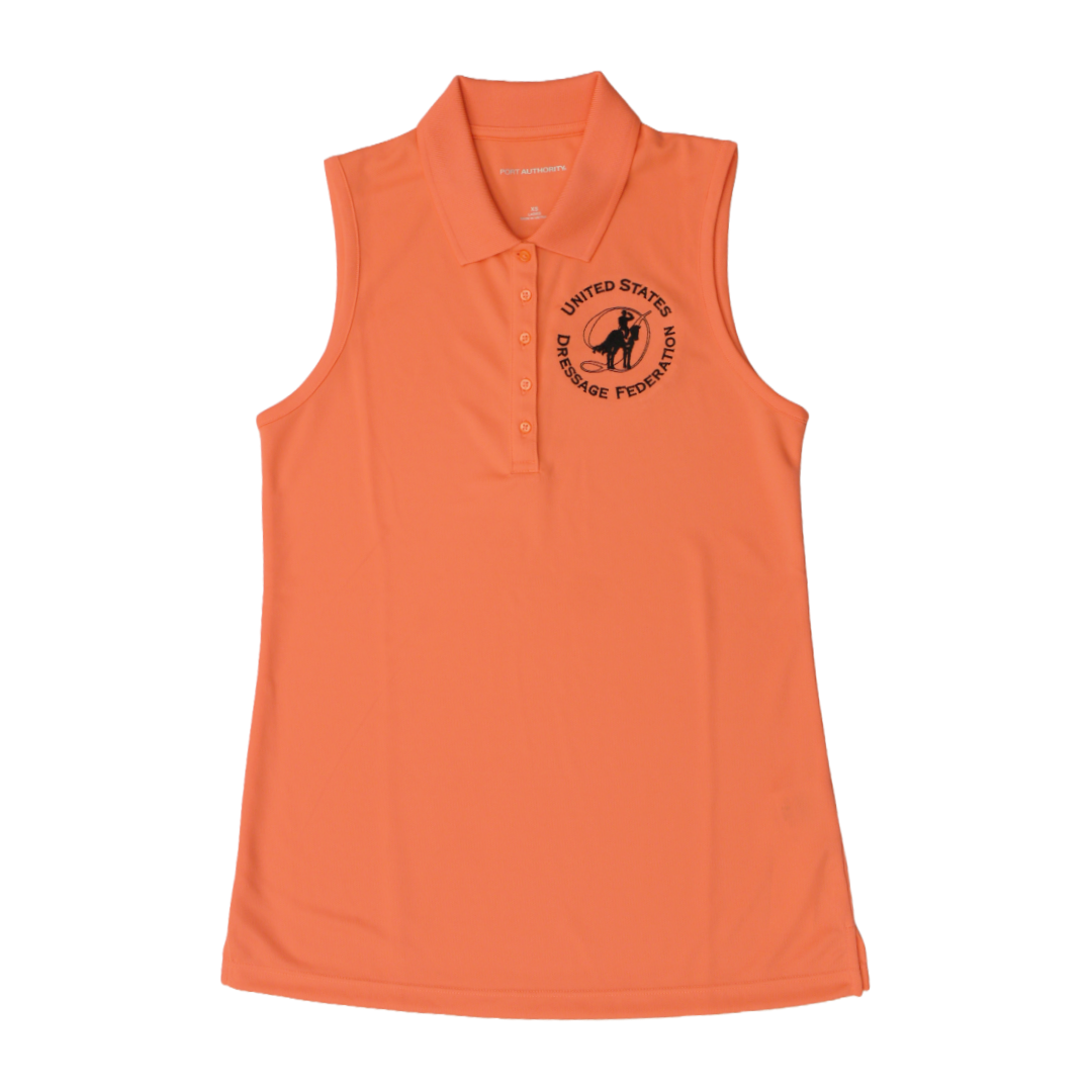 Women's UV Micro-Mesh Sleeveless Polo