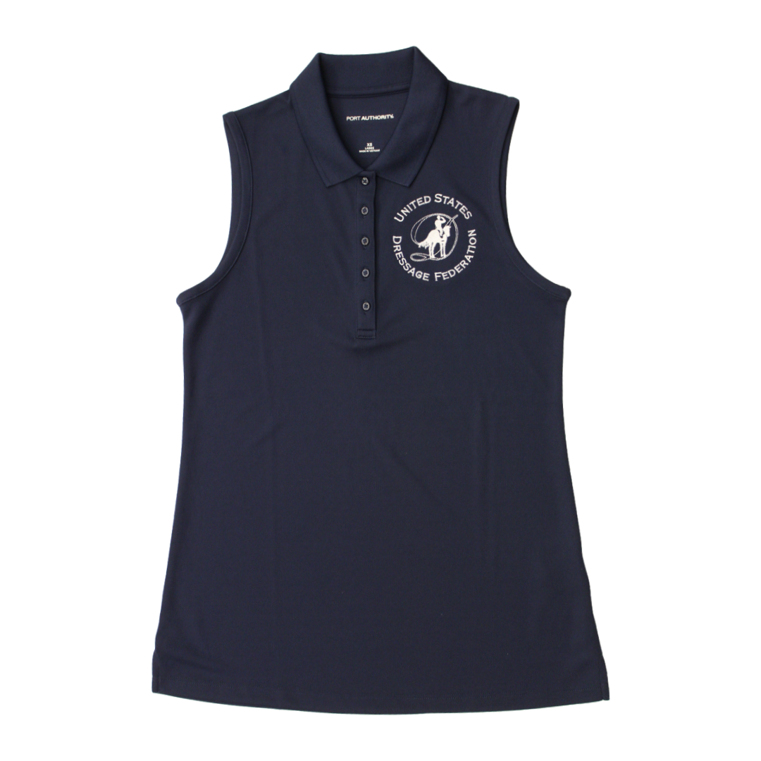 Women's UV Micro-Mesh Sleeveless Polo