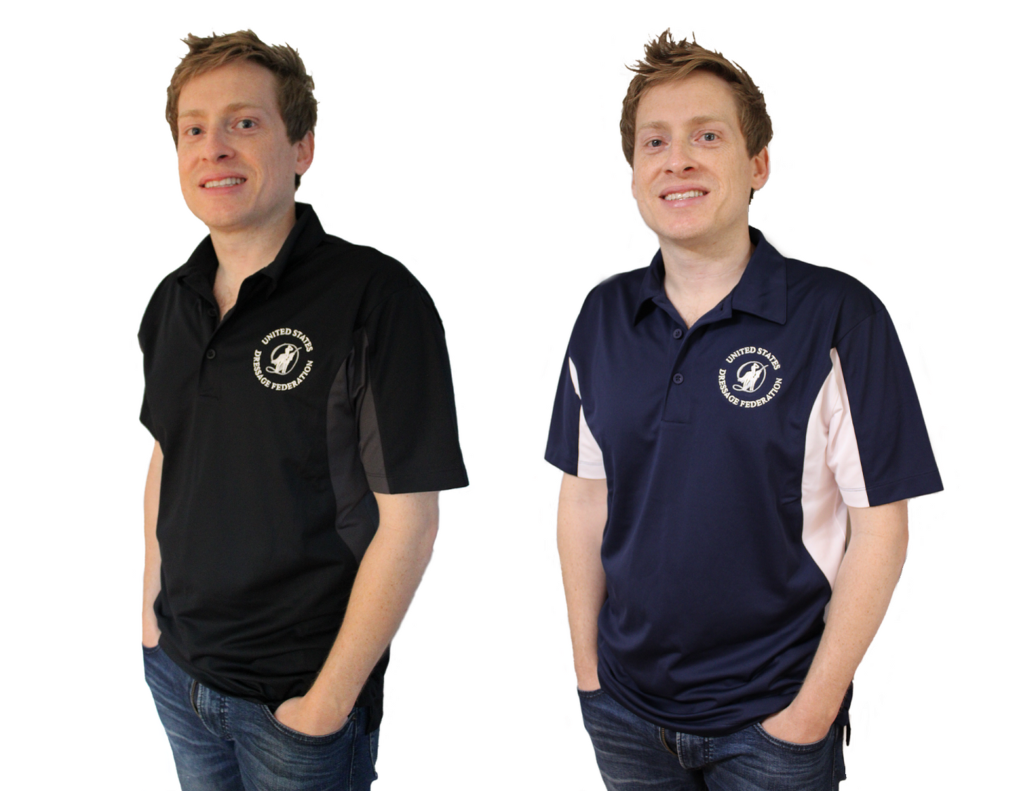 Men's Colorblock Wicking Polo