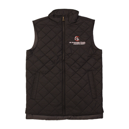 US Dressage Finals Diamond Quilted Vest - Men