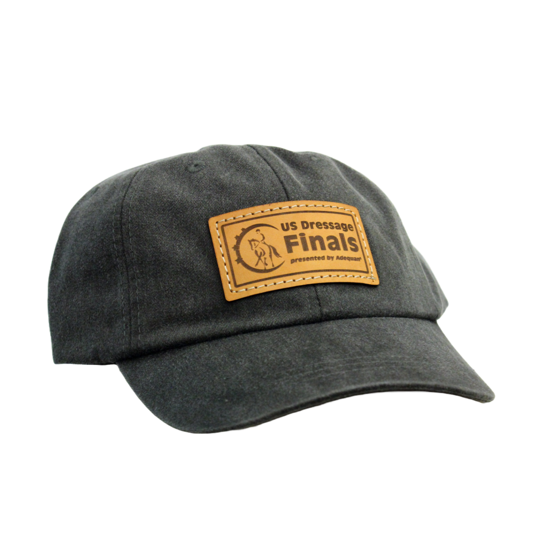 Leather Patch Baseball Cap