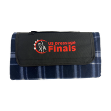 US Dressage Finals Fleece Travel Blanket