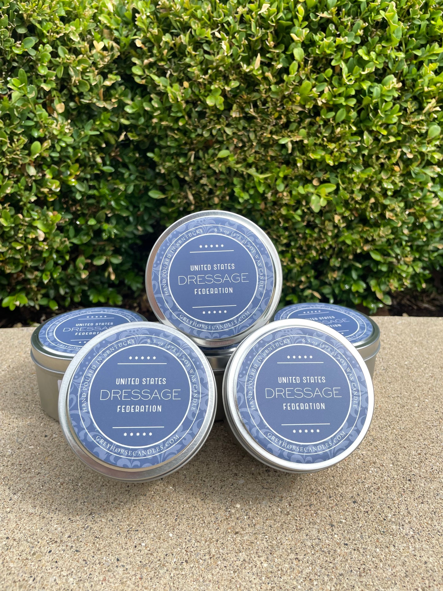 Grey Horse Candles USDF Candle