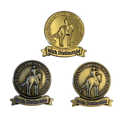 Rider Lapel Pins With Distinction – USDF Online Store