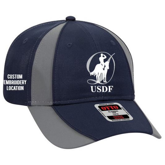 USDF Custom Embroidered  Baseball Cap