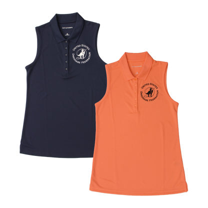 Women's UV Micro-Mesh Sleeveless Polo