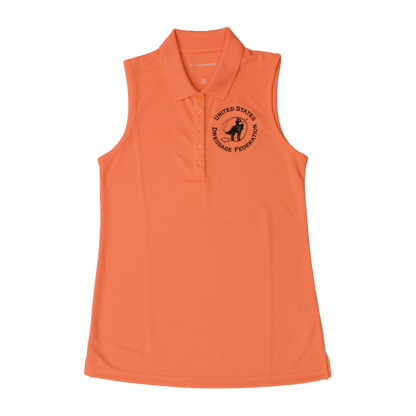 Women's UV Micro-Mesh Sleeveless Polo