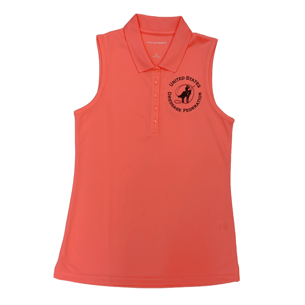 UV Micro-Mesh Sleeveless Polo