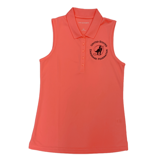 UV Micro-Mesh Sleeveless Polo