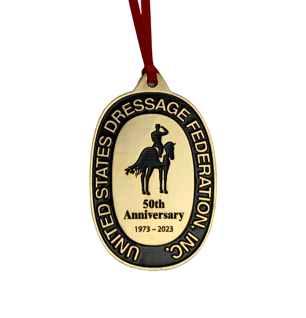 USDF 50th Anniversary Holiday Ornament